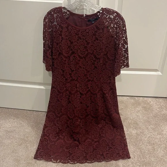 Madewell | Dresses | Madewell Womens Burgundy Lace Cocktail Dress | Poshmark Madewell | Dresses | Madewell Womens Burgundy Lace Cocktail Dress | Poshmark